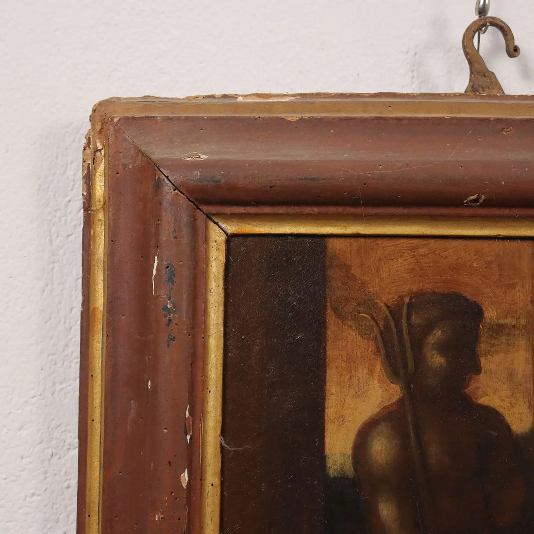 Antique Painting '600 The Rape of the Sabine Oil on Canvas Framed | Art | Antique Painting