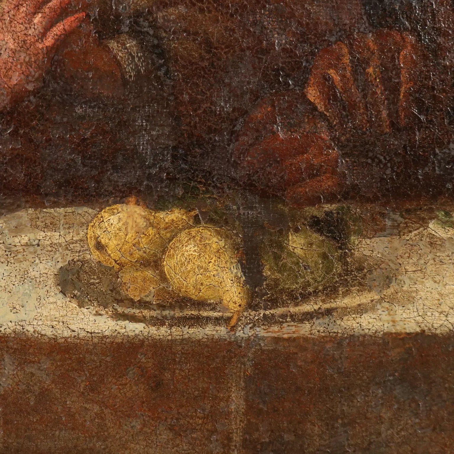 Antique Painting with the Holy Family Oil on Canvas '600 | Art | Antique Painting