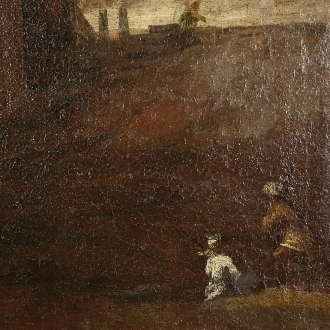 Antique Painting with the Holy Family Oil on Canvas '600 | Art | Antique Painting
