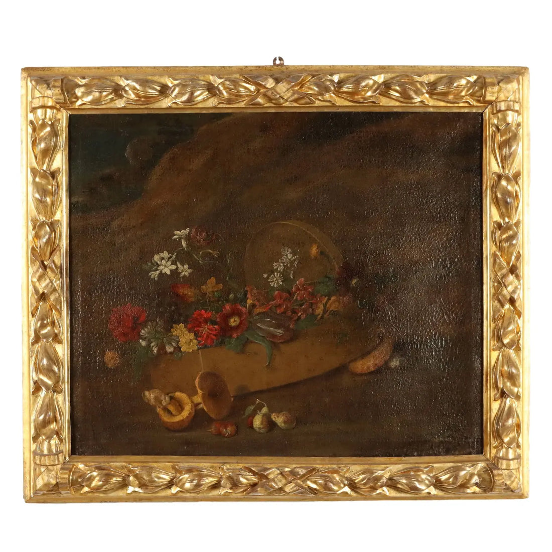 Antique Painting with Still Life Oil on Canvas XVIII Century | Art | Antique Painting