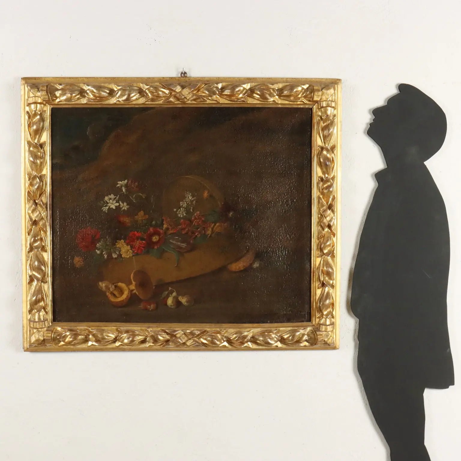 Antique Painting with Still Life Oil on Canvas XVIII Century | Art | Antique Painting
