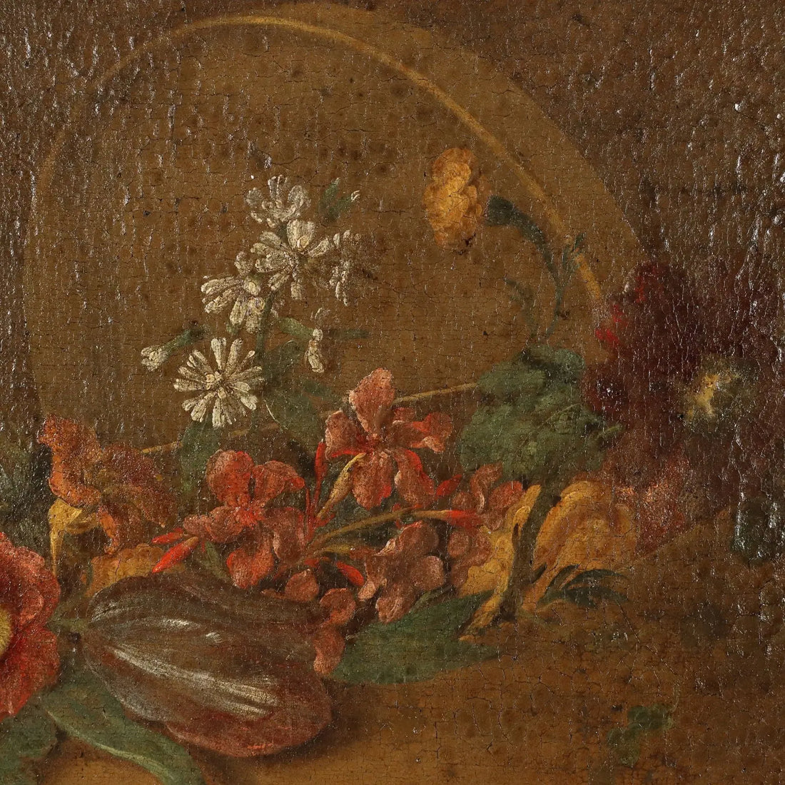 Antique Painting with Still Life Oil on Canvas XVIII Century | Art | Antique Painting