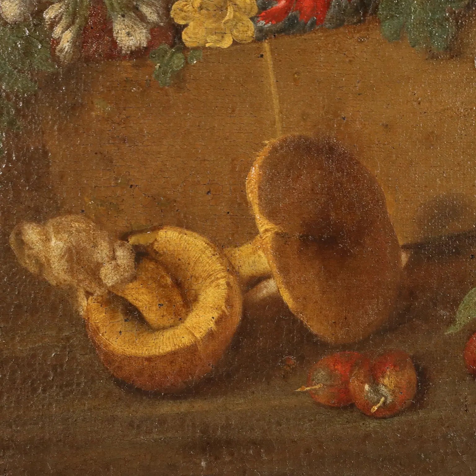 Antique Painting with Still Life Oil on Canvas XVIII Century | Art | Antique Painting