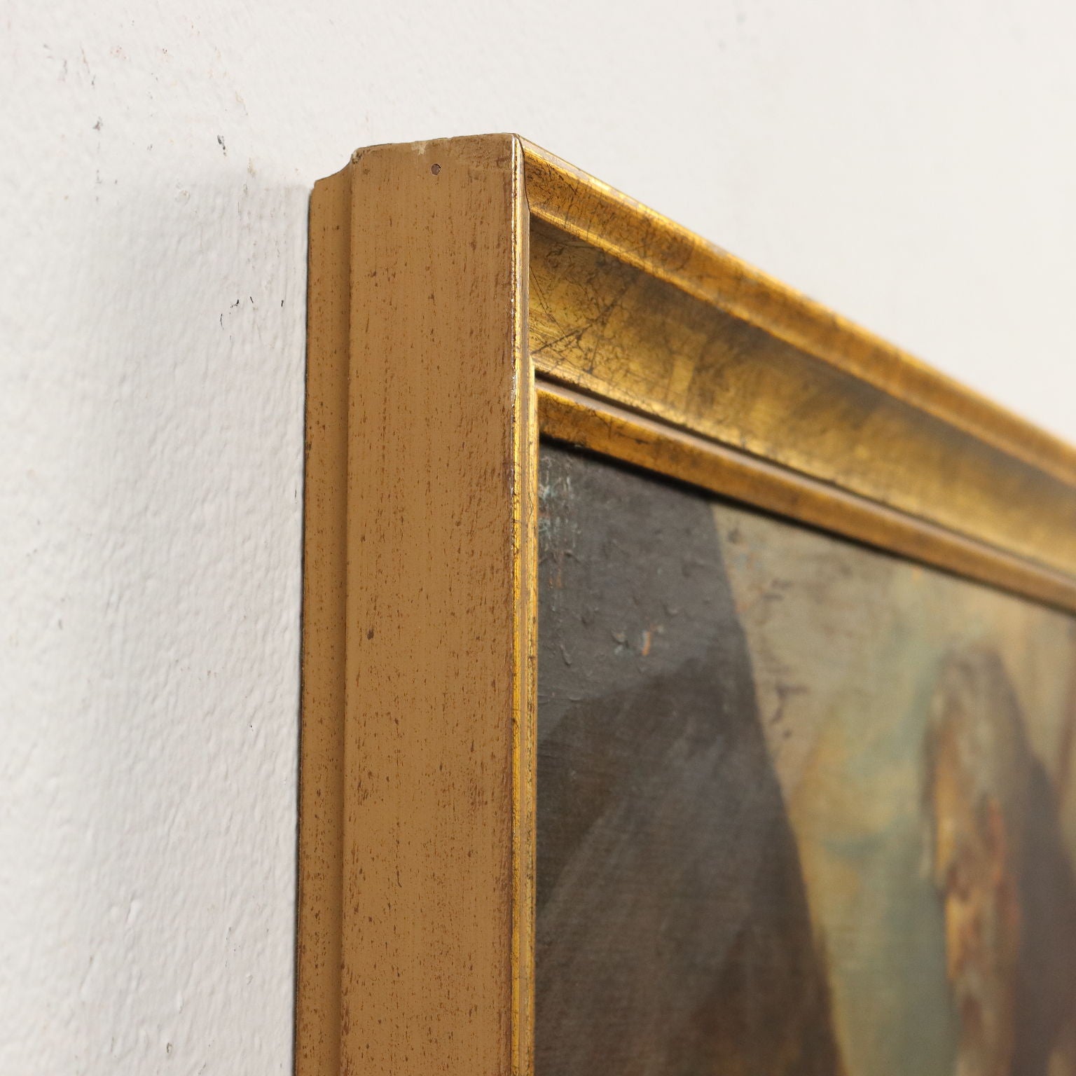 Antique Painting with Religious Subject Oil on Canvas XVIII Century | Art  Antique Painting