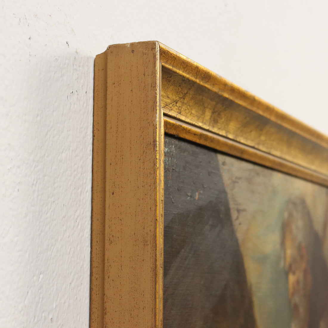 Antique Painting with Religious Subject Oil on Canvas XVIII Century | Art  Antique Painting