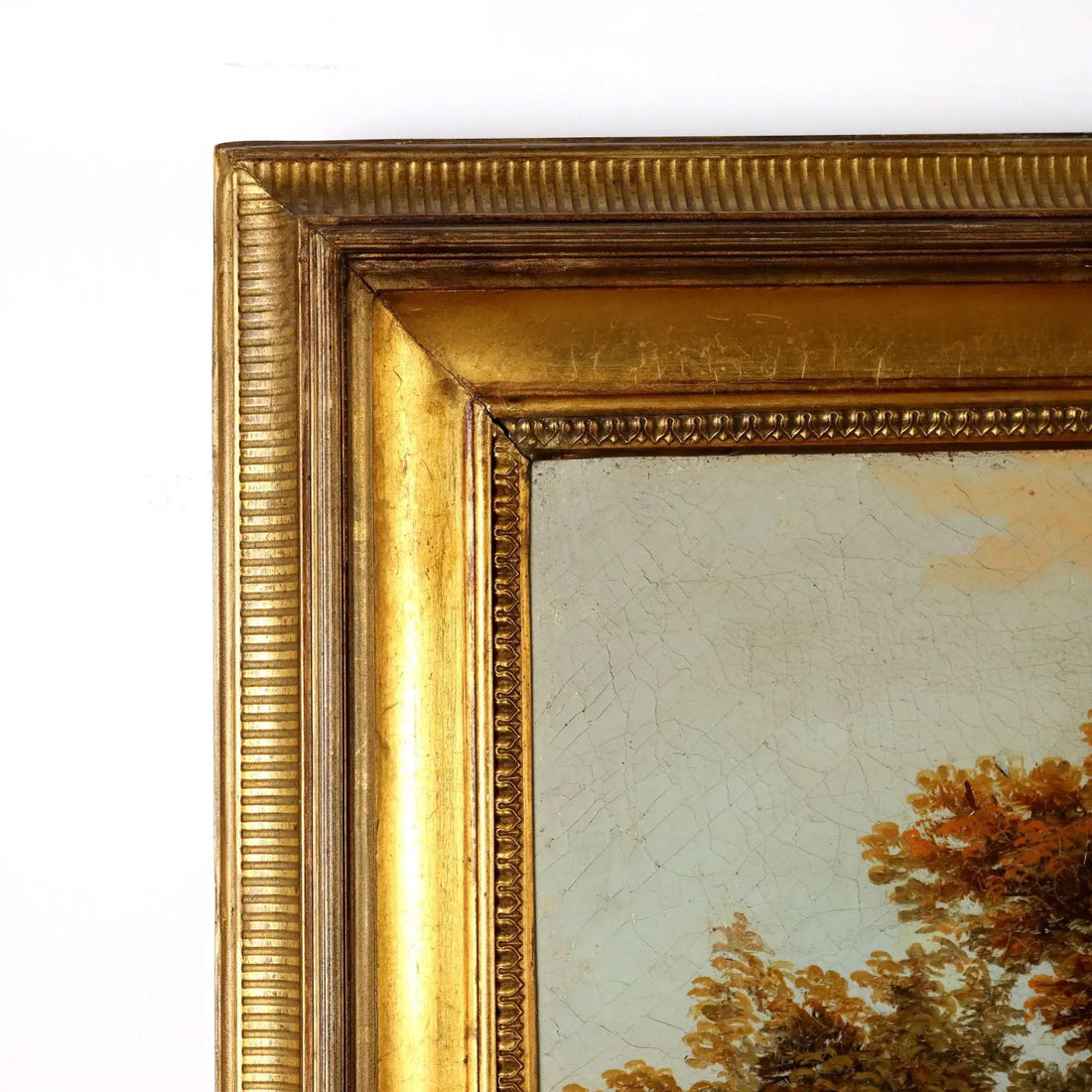 Antique Painting Signed Christian Georg Schütz I Landscape '700 - River Landscape with Shepherdess and Ruins | Art | Antique Painting