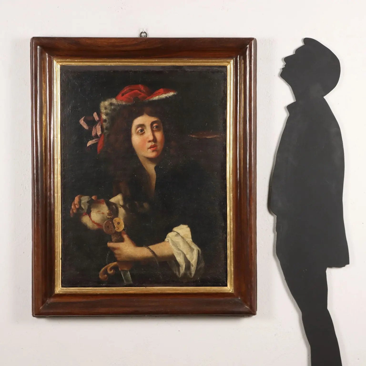 Antique Painting with Religious Subject Oil on Canvas XVIII Century | Art | Antique Painting