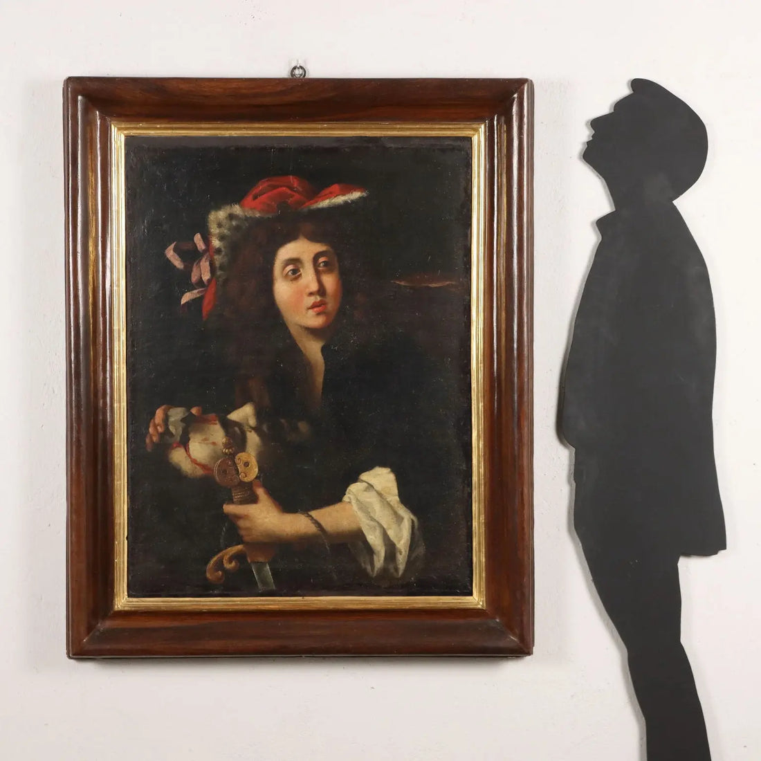 Antique Painting with Religious Subject Oil on Canvas XVIII Century | Art | Antique Painting