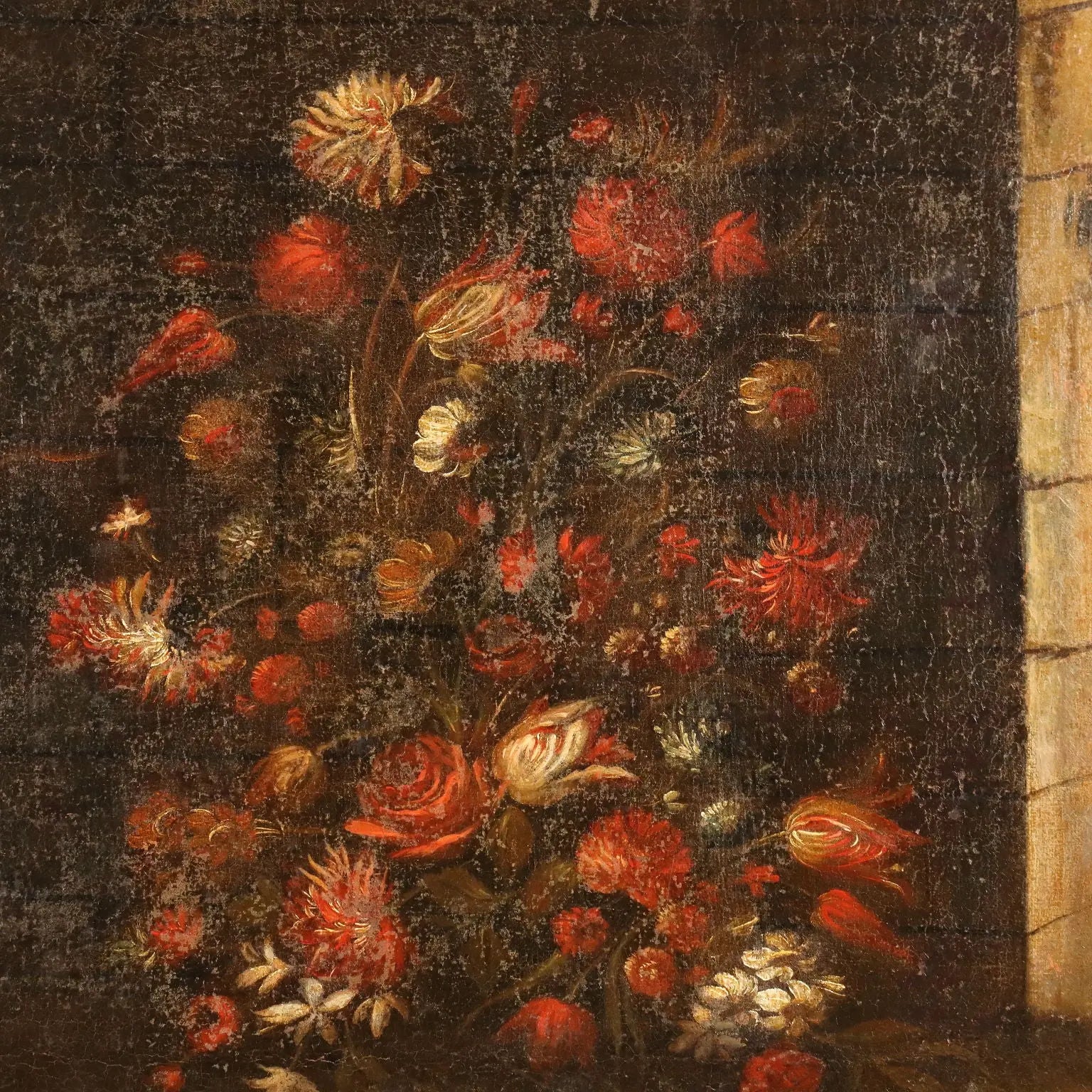 Antique Painting with Still Life Oil on Canvas Europe XVII Century | Art | Antique Painting