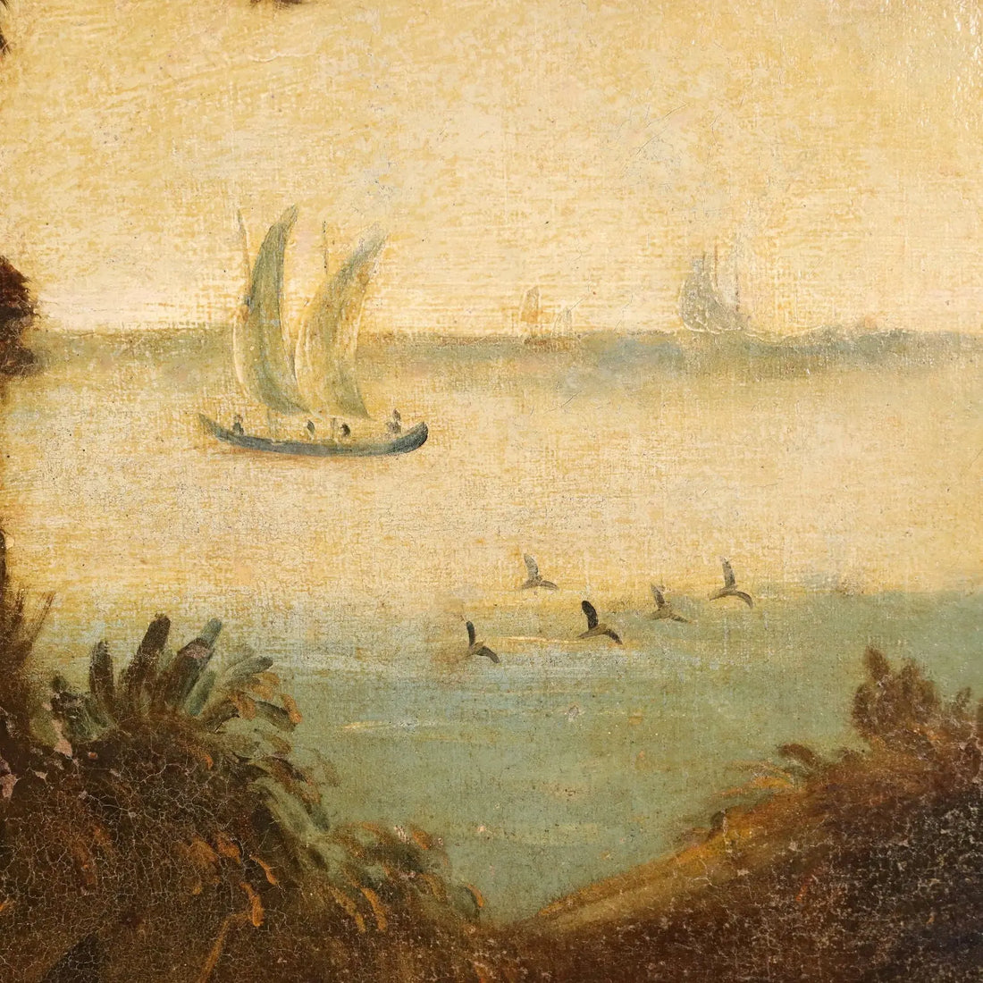 Antique Painting with Still Life Oil on Canvas Europe XVII Century | Art | Antique Painting