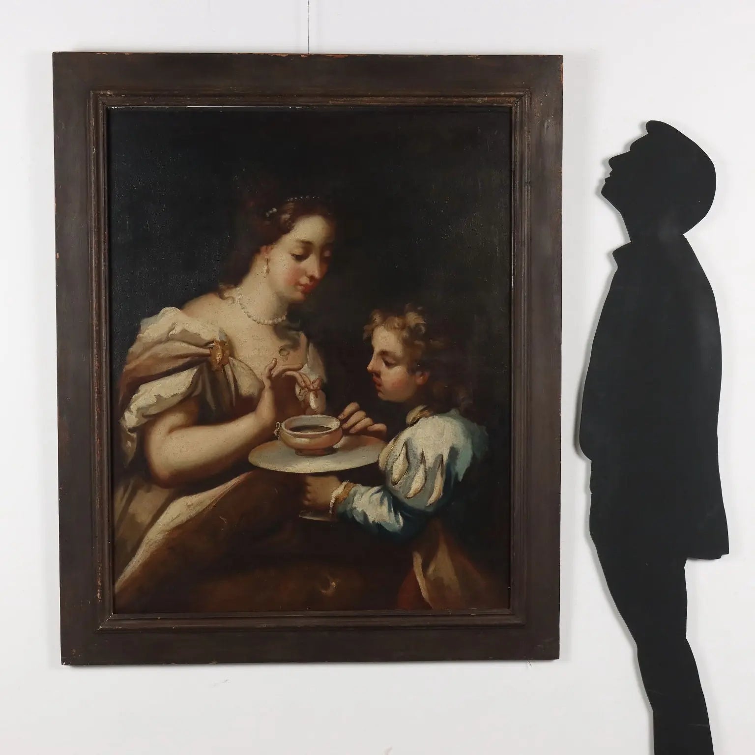 Antique Painting Historical Subject Oil on Canvas XVII Century | Art | Antique Painting
