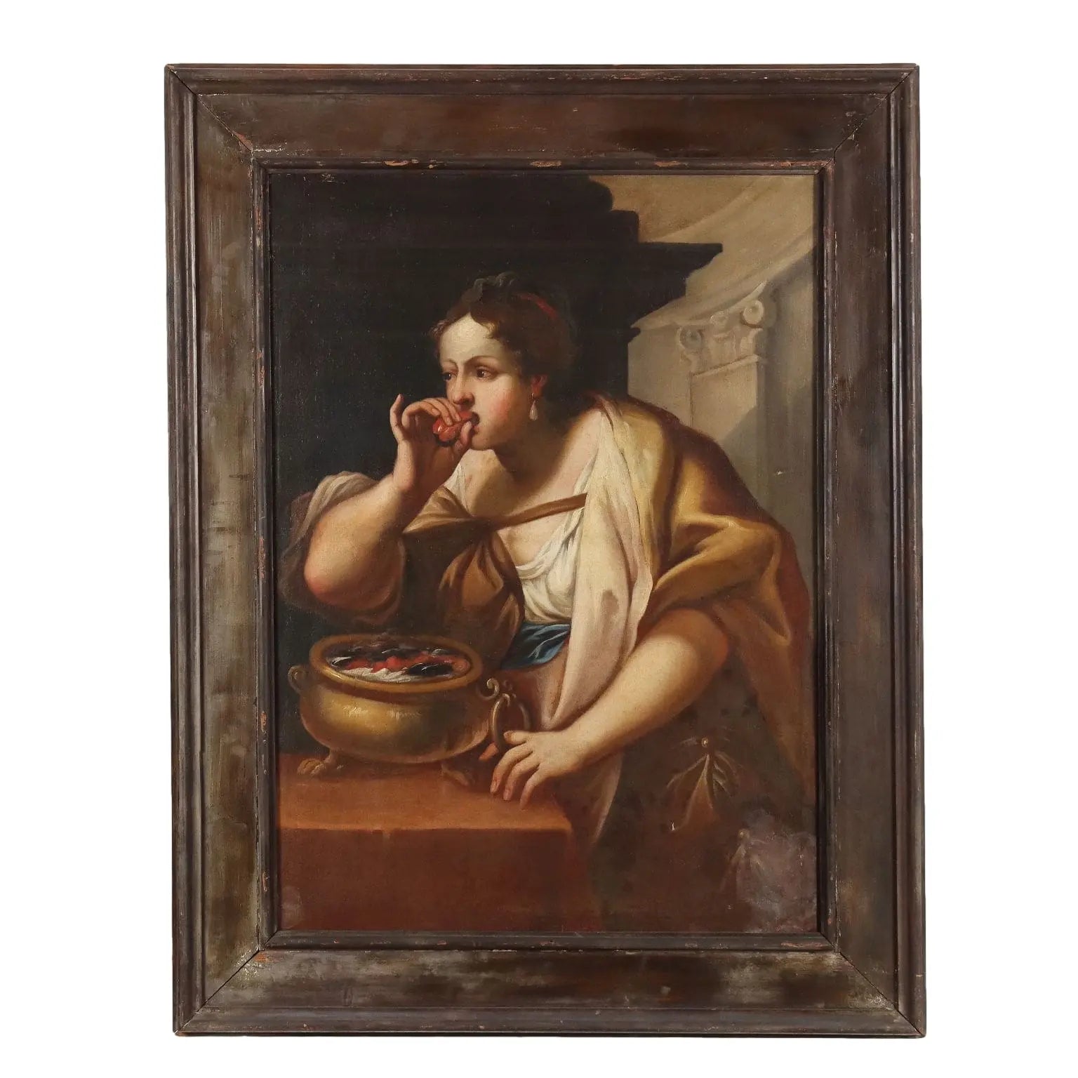 Antique Painting Historical Subject Oil on Canvas XVII-XVIII Century | Art | Antique Painting