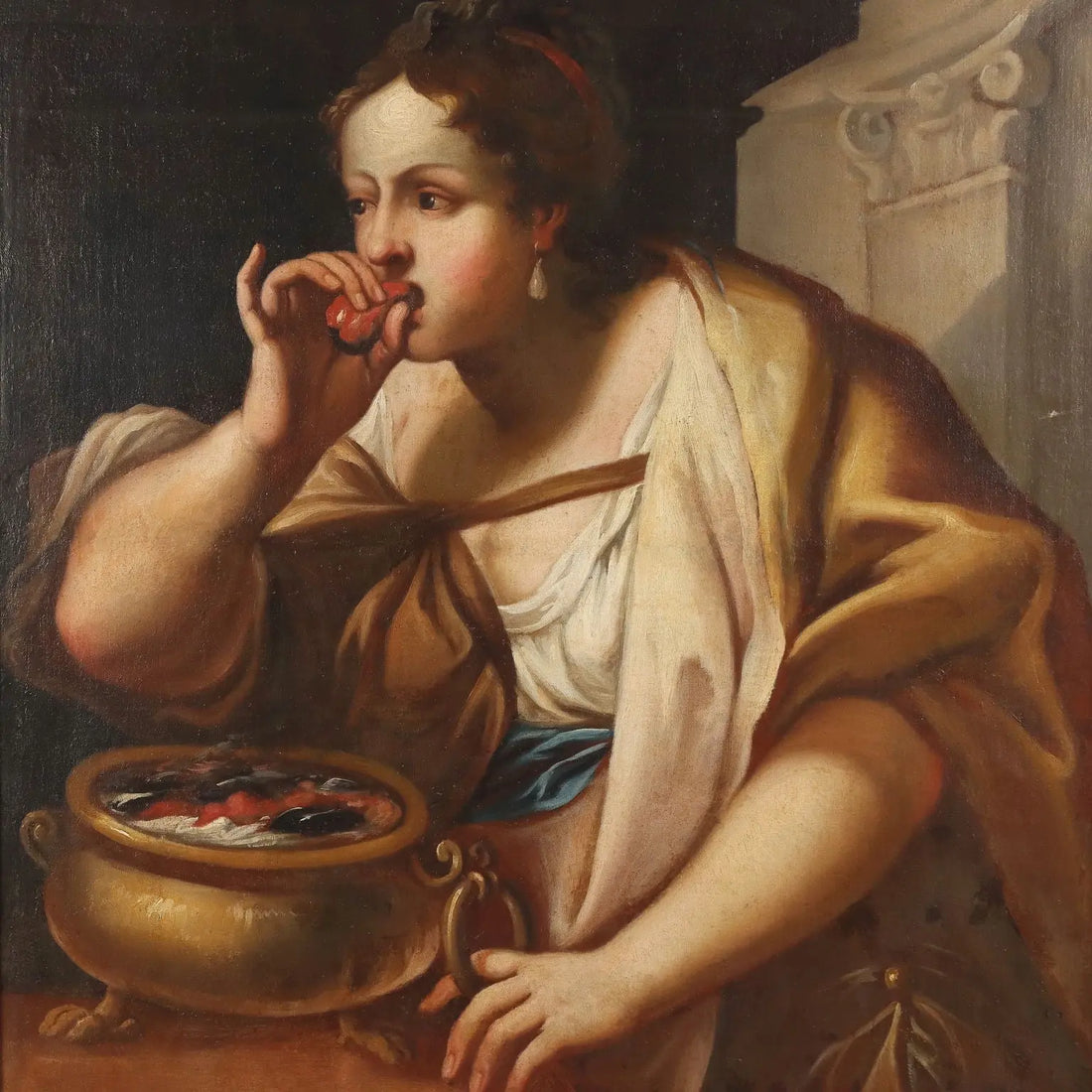 Antique Painting Historical Subject Oil on Canvas XVII-XVIII Century | Art | Antique Painting