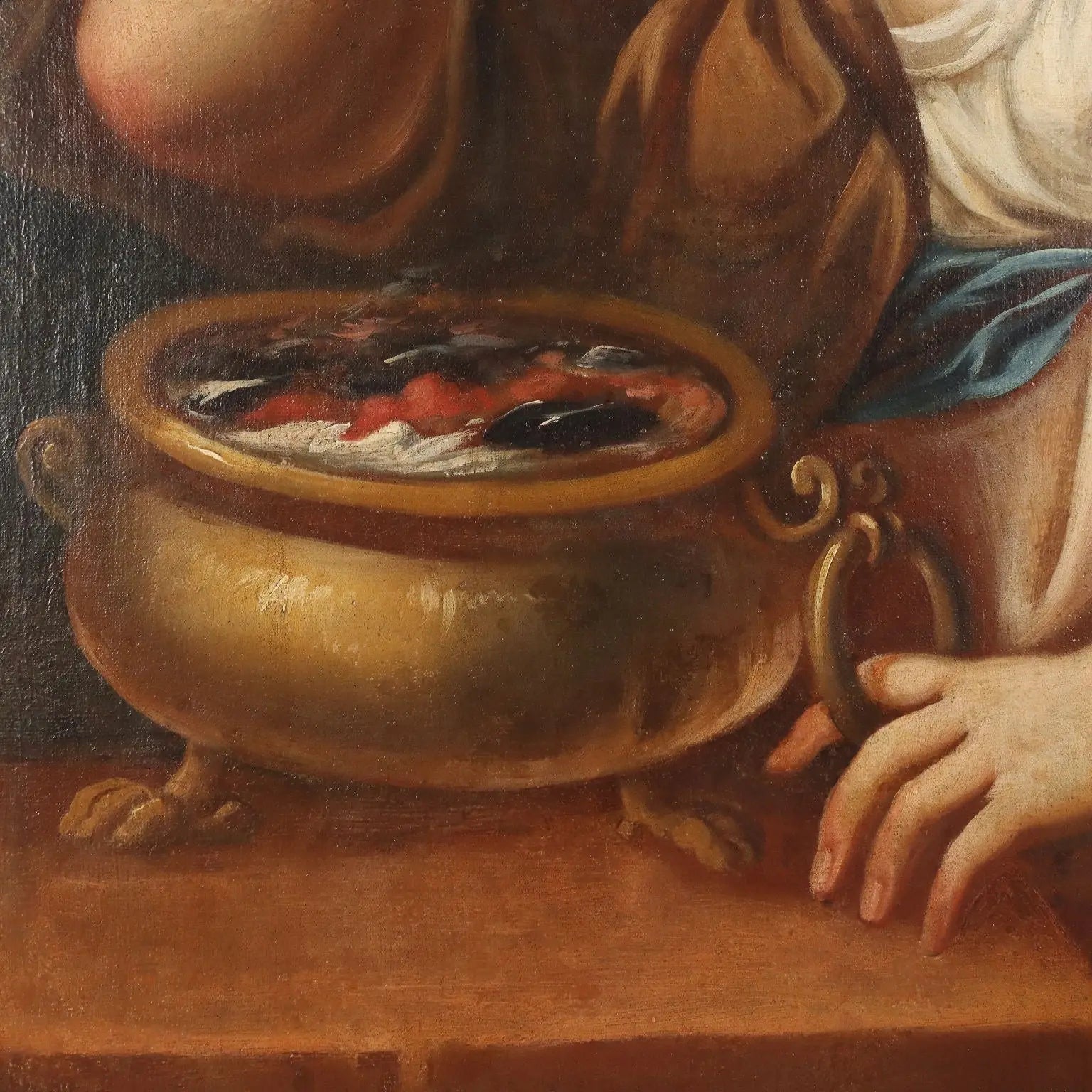 Antique Painting Historical Subject Oil on Canvas XVII-XVIII Century | Art | Antique Painting