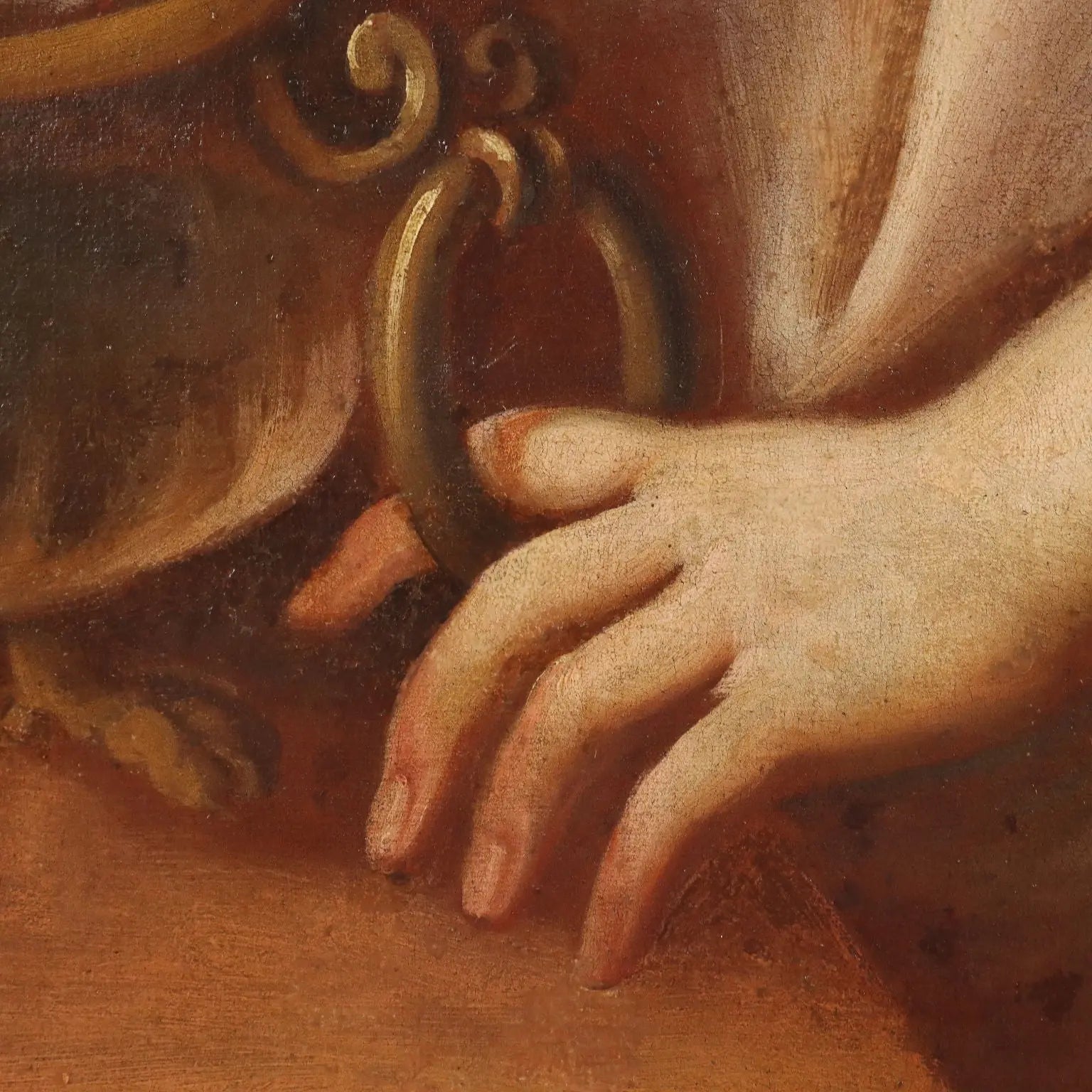 Antique Painting Historical Subject Oil on Canvas XVII-XVIII Century | Art | Antique Painting