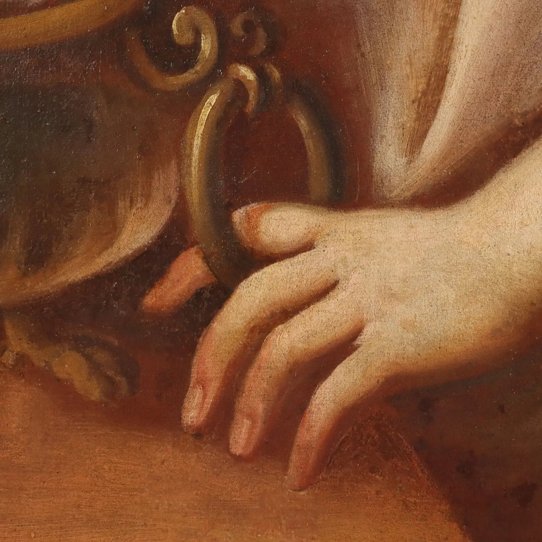 Antique Painting Historical Subject Oil on Canvas XVII-XVIII Century | Art | Antique Painting