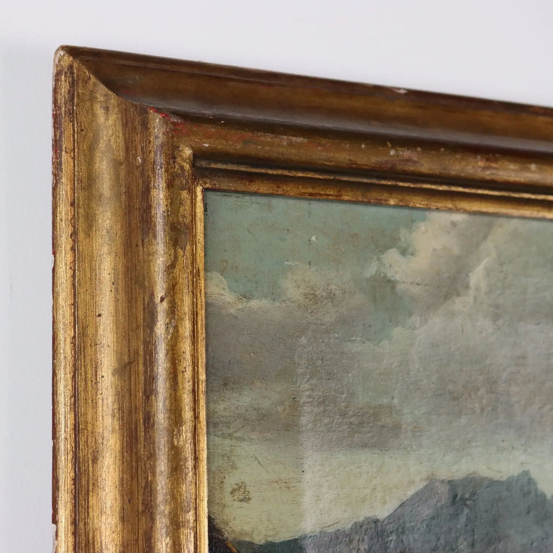 Antique Painting Nordic Landscape Oil on Canvas XVII-XVIII Century | Art | Antique Painting