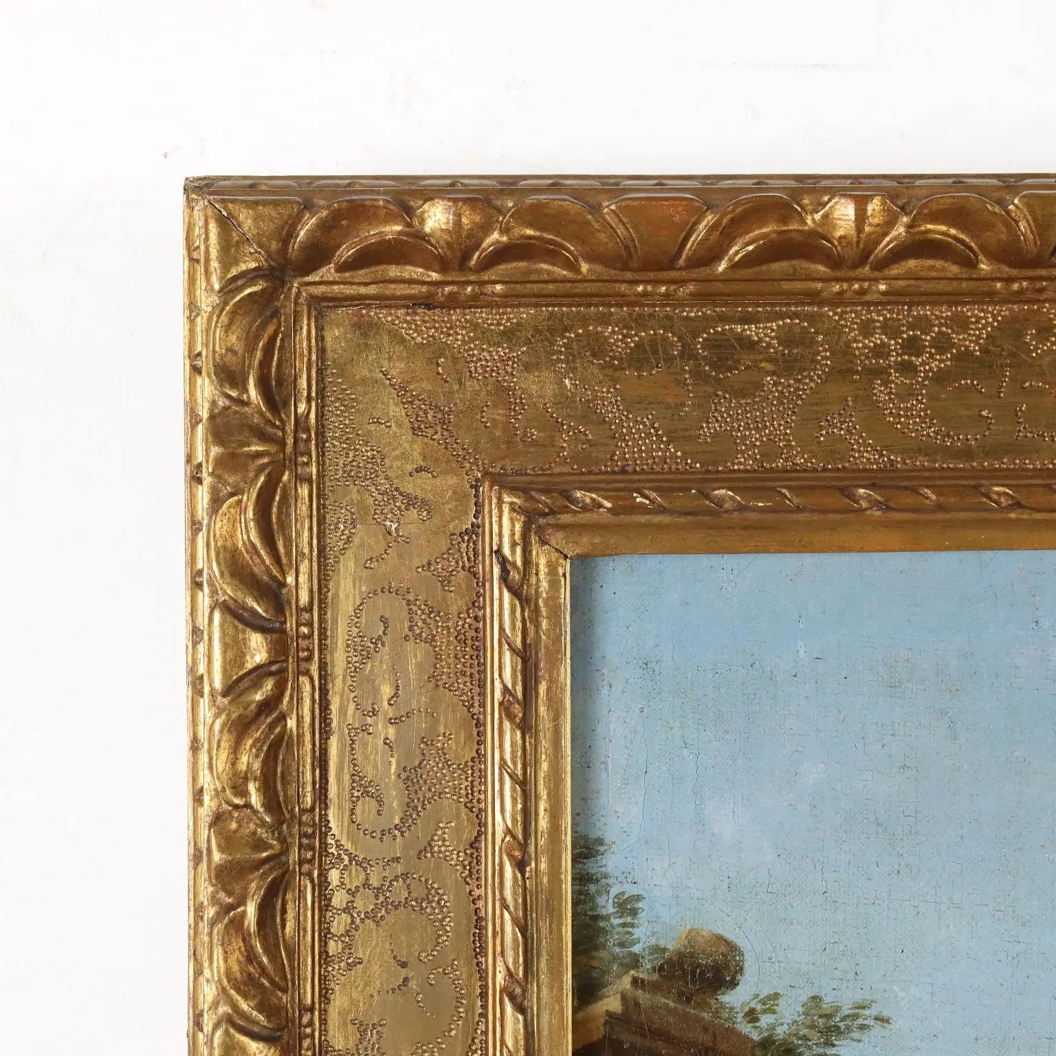 Antique Painting Folly Oil on Canvas Italy Late XVIII Century | Art | Antique Painting