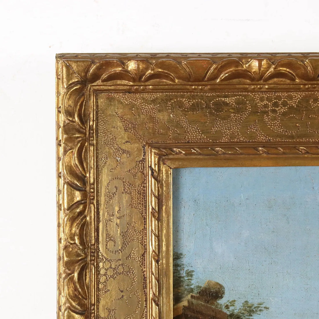 Antique Painting Folly Oil on Canvas Italy Late XVIII Century | Art | Antique Painting