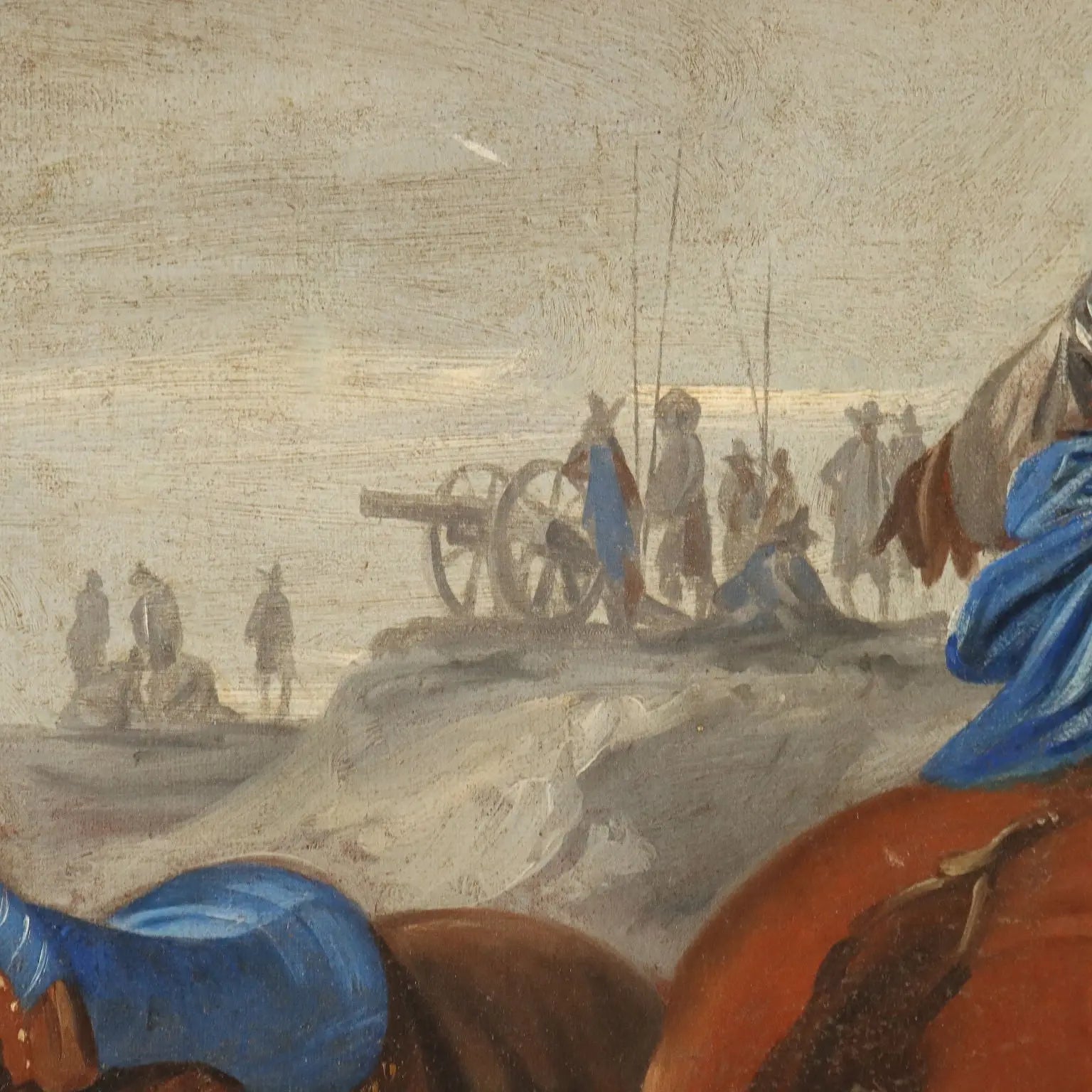 Antique Painting Historical Subject Oil on Canvas XVIII Century | Art | Antique Painting