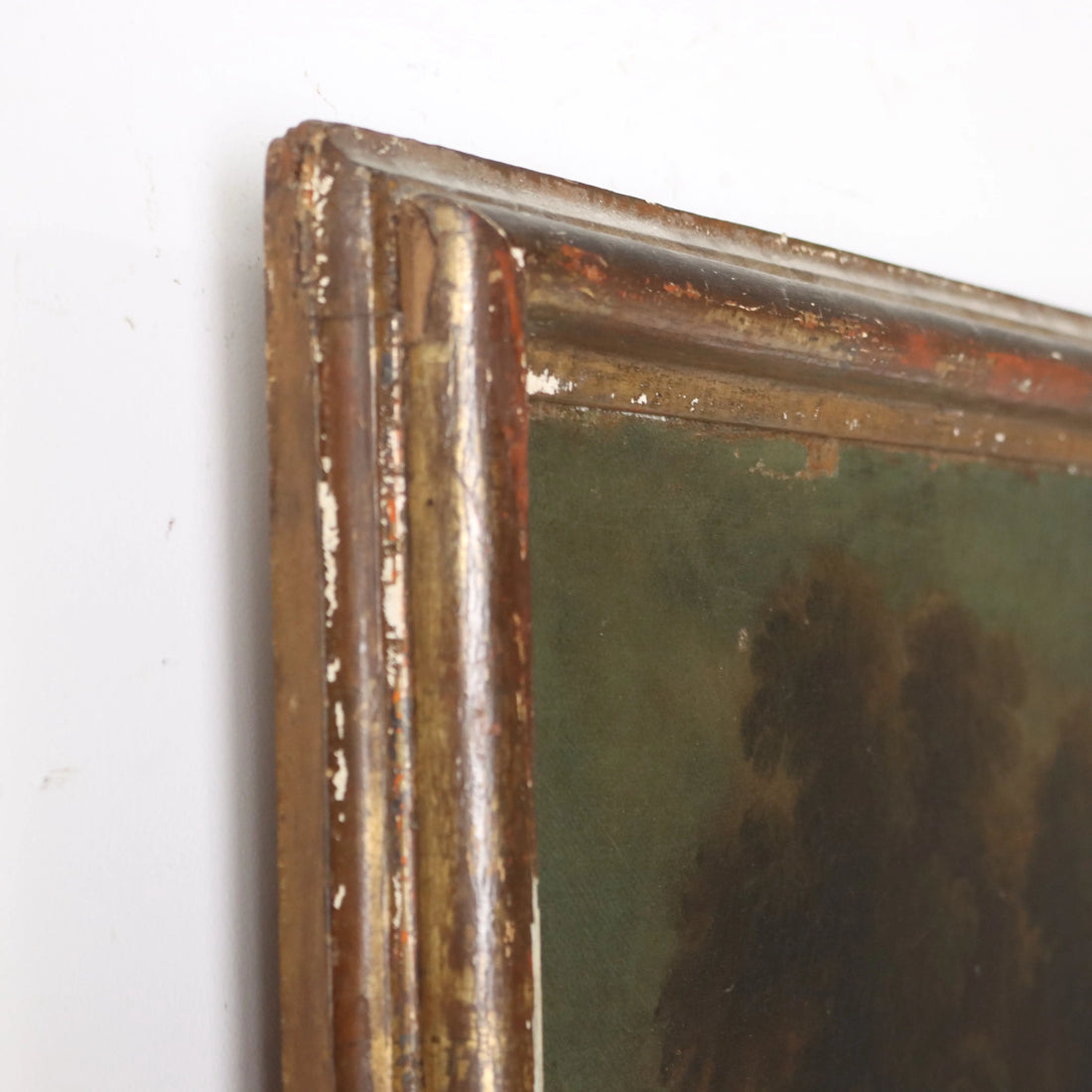 Antique Painting Preaching Scene Oil on Canvas XVIII Century | Art | Antique Painting