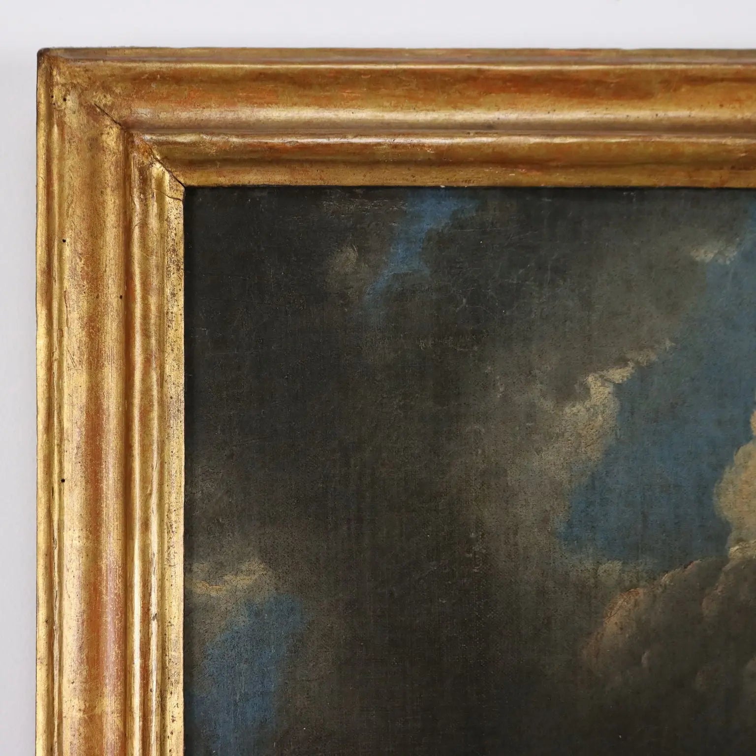 Antique Painting Religious Subject Moses Miracle XVII-XVIII Century | Art | Antique Painting