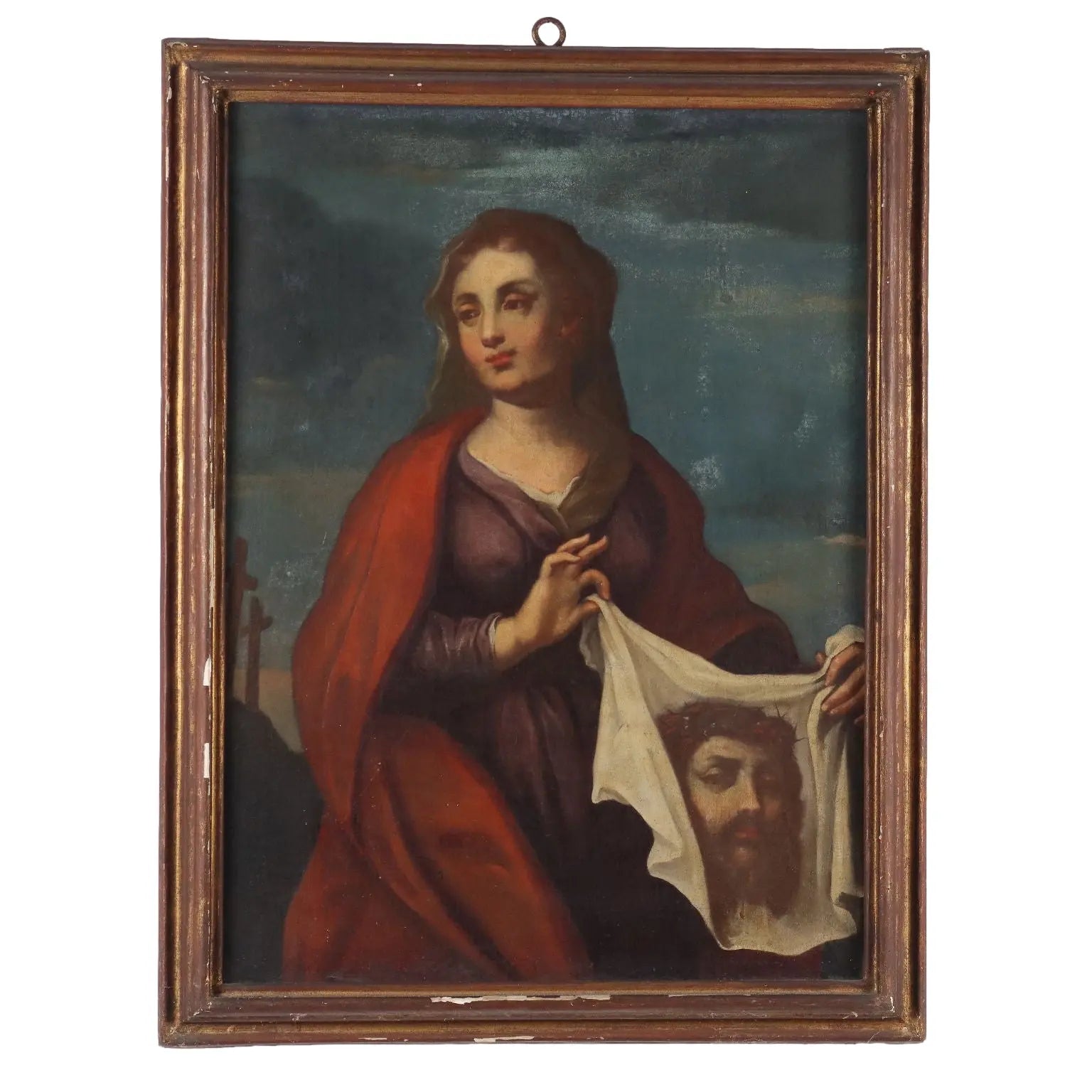 Antique Painting Religious Subject Oil on Canvas XVII Century | Art | Antique Painting
