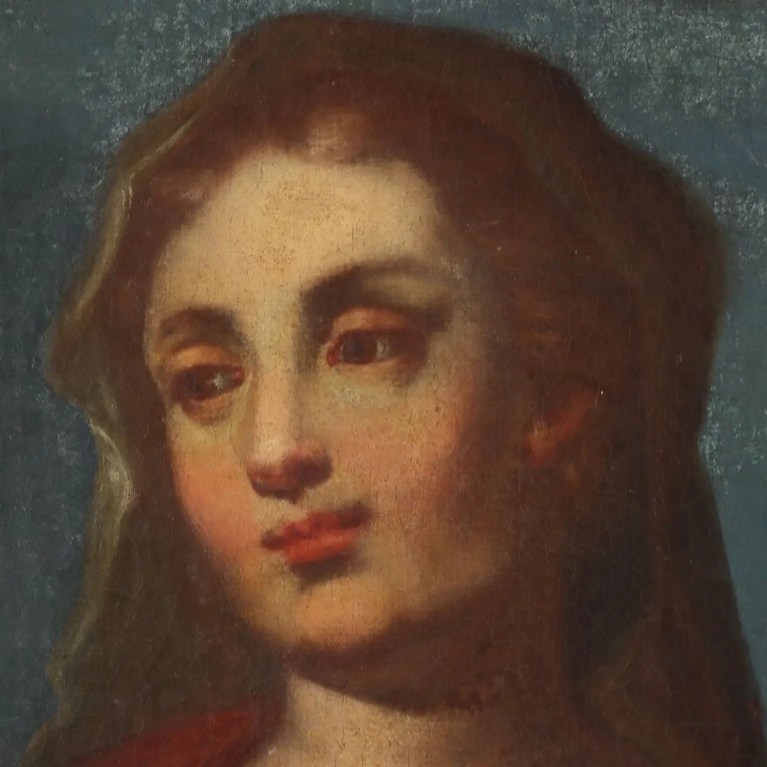 Antique Painting Religious Subject Oil on Canvas XVII Century | Art | Antique Painting