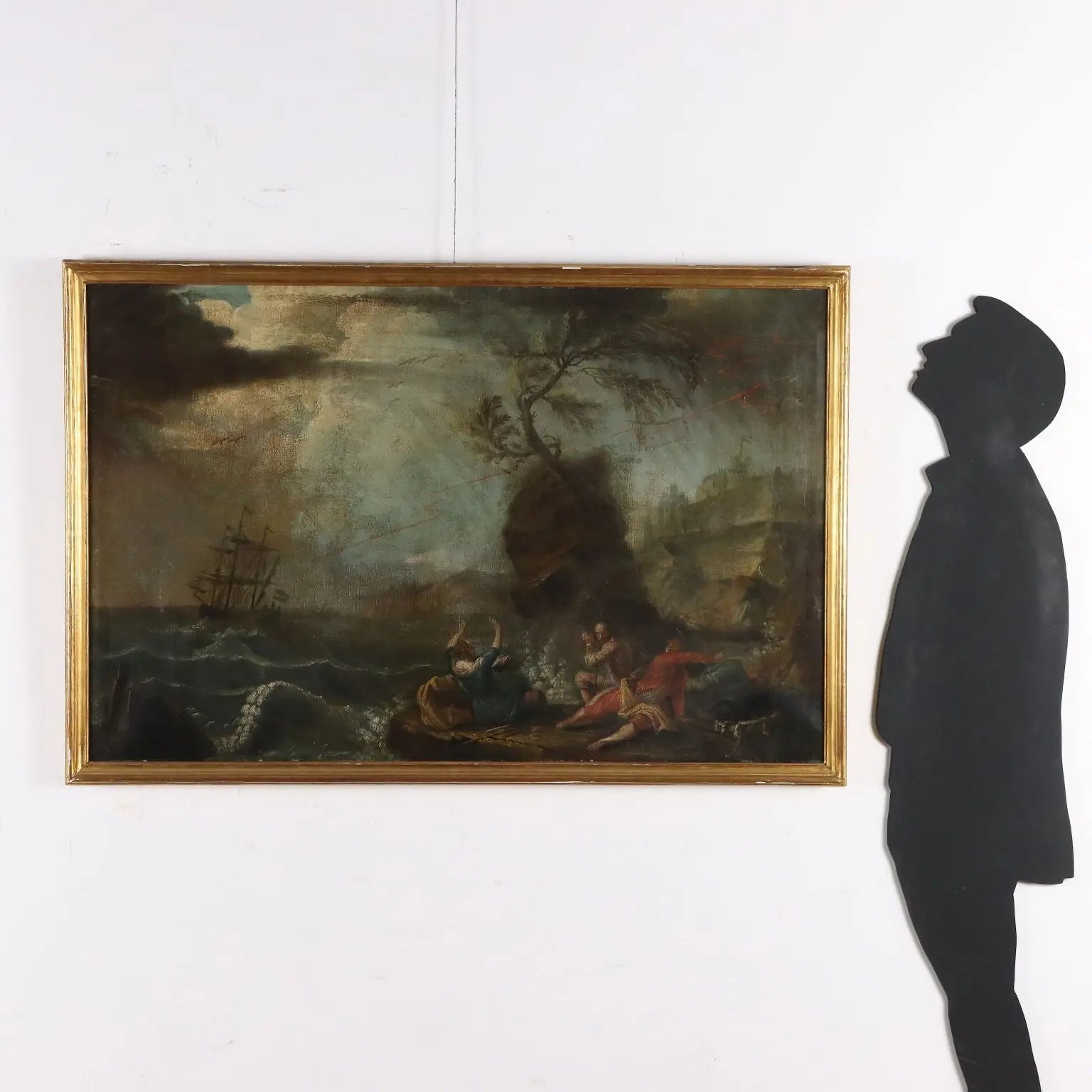 Antique Painting Oil on Canvas French School XVIII Century | Art | Antique Painting