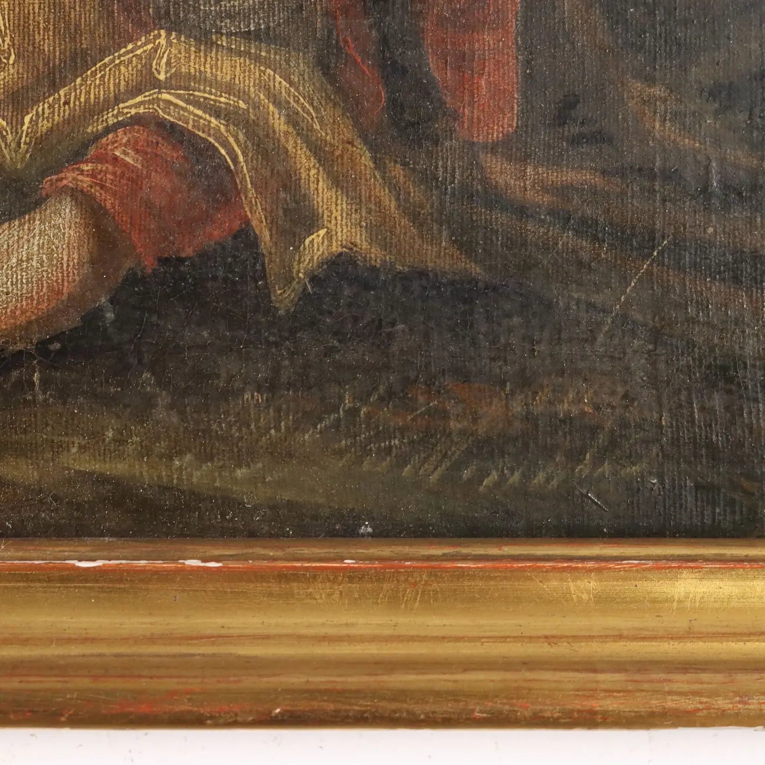 Antique Painting Oil on Canvas French School XVIII Century | Art | Antique Painting