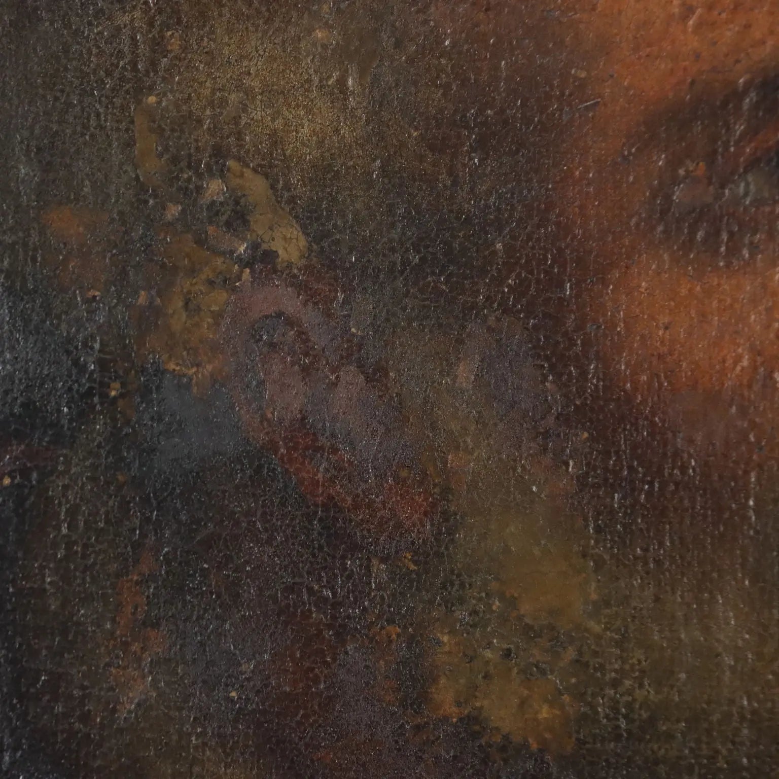 Antique Painting Religious Subject Oil on Canvas XVII Century | Art | Antique Painting