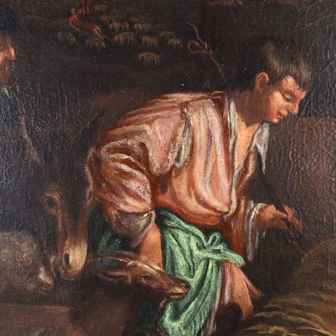 Antique Painting Workshop of Francesco Bassano Italy XVI Century - Nativity | Art | Antique Painting