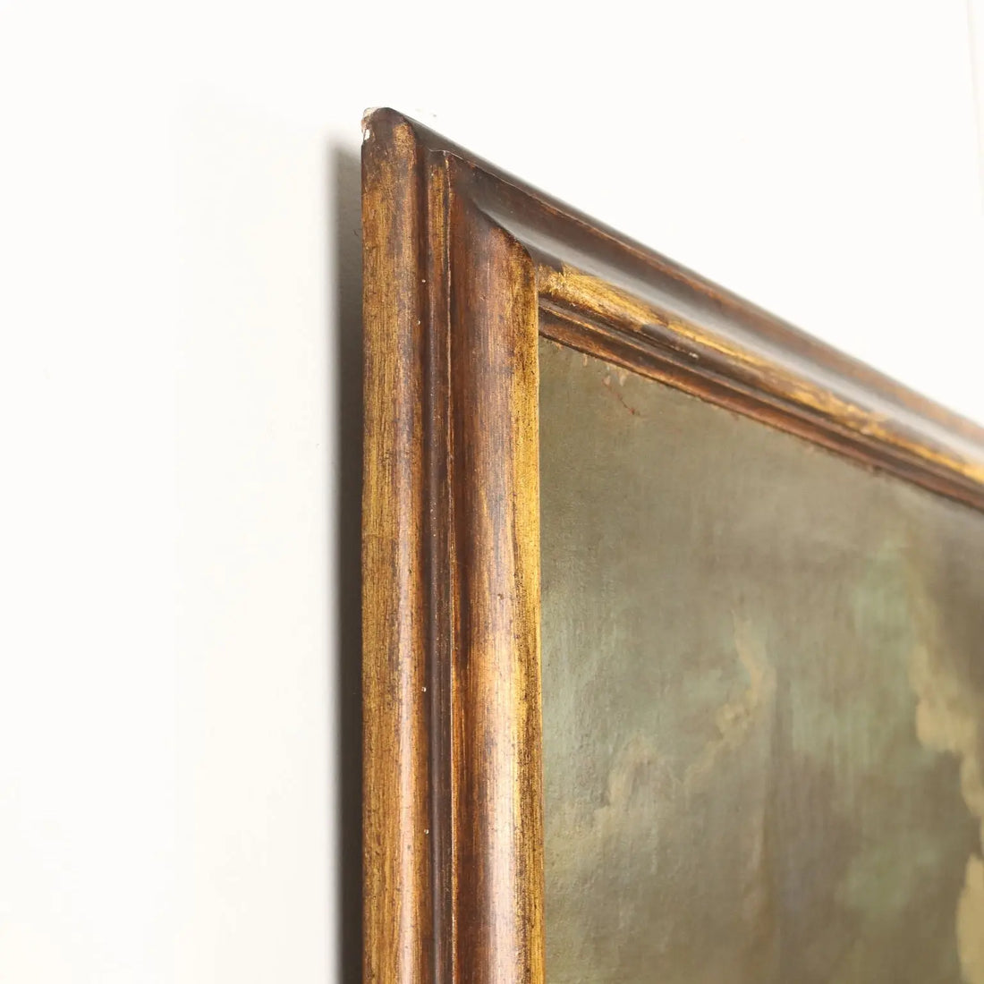Antique Painting Influence of Marco Ricci Winter Landscape '700 - Winter Landscape with Figures | Art | Antique Painting