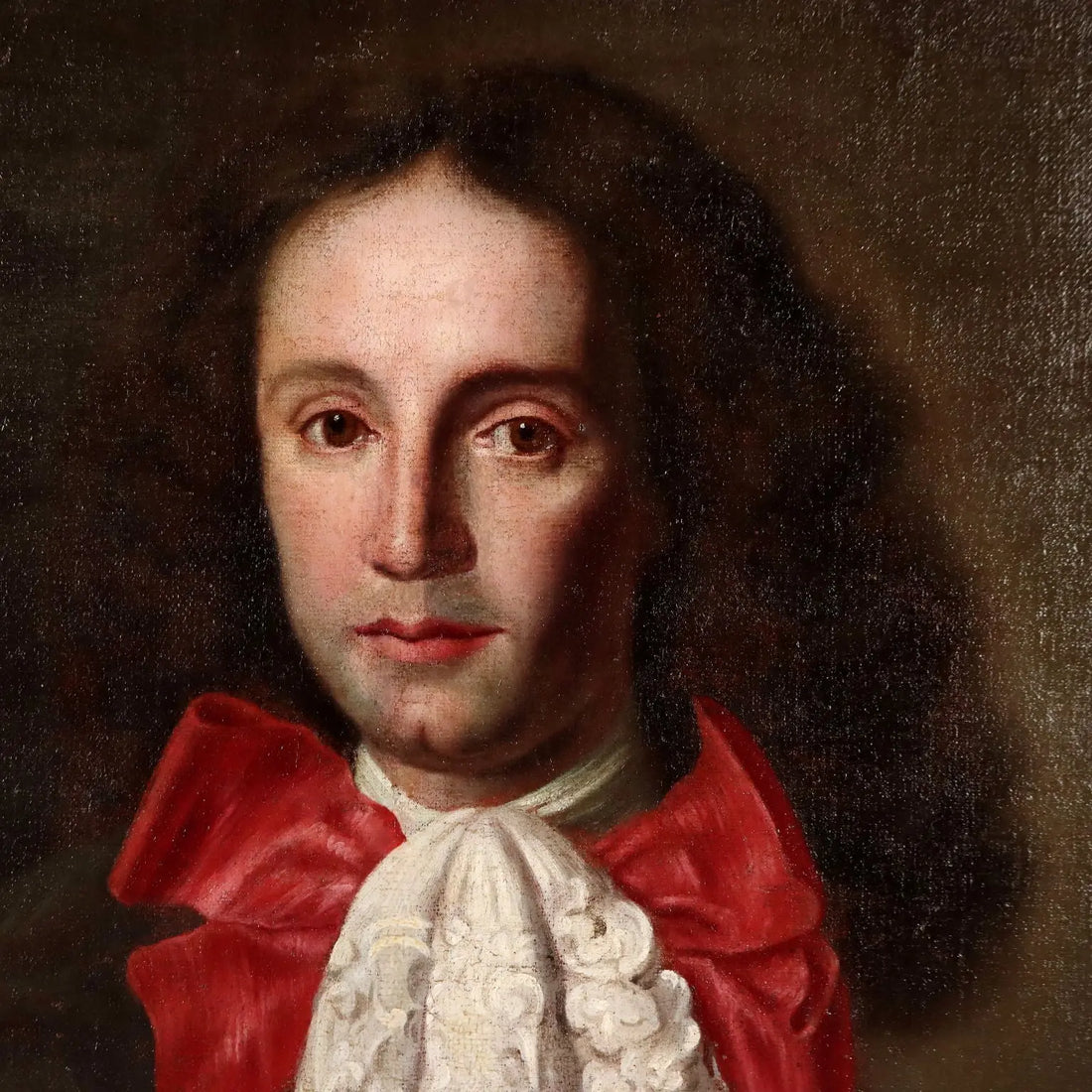 Antique Painting Male Portrait In the style of Jakob Ferdinand Voet - In the Style of Jakob Ferdinand Voet | Art | Antique Painting