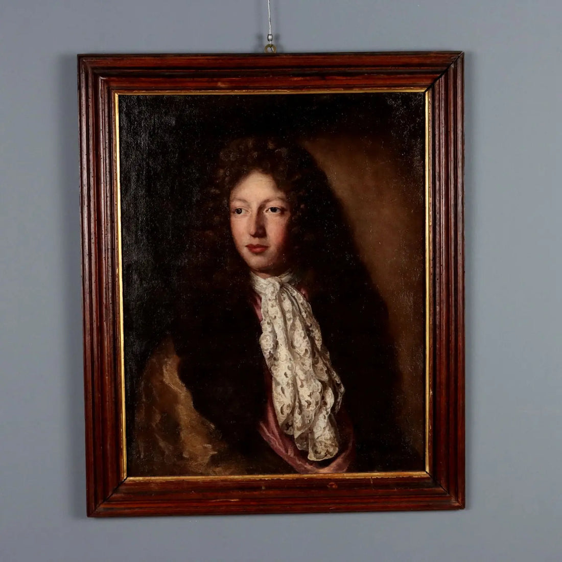 Antique Painting Male Portrait Style of J. Ferdinand Voet '600-'700 - In the Style of Jakob Ferdinand Voet | Art | Antique Painting