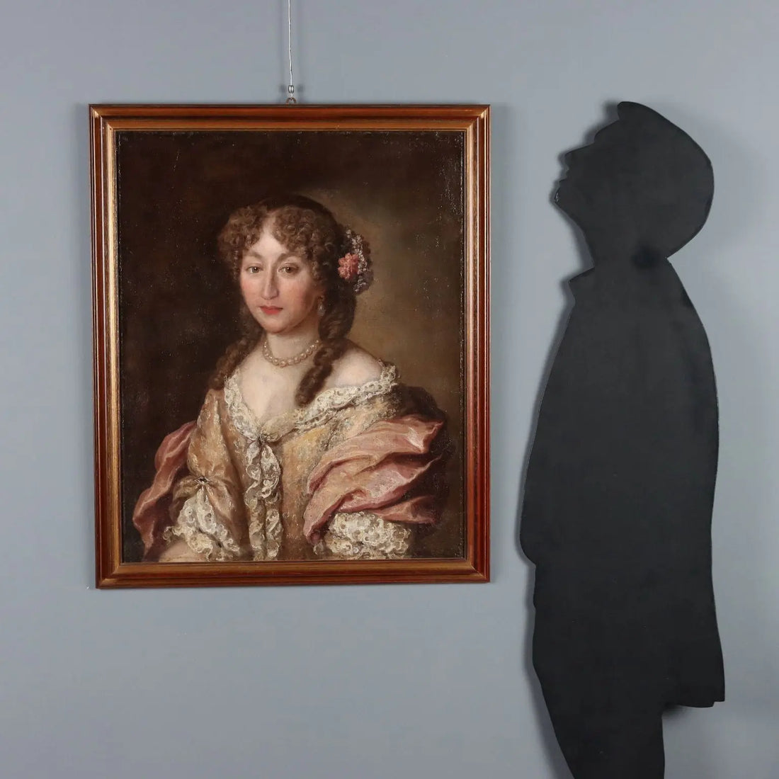 Antique Painting Female Portrait in the Style of Jakob Ferdinand Voet - In the style of Jakob Ferdinand Voet | Art | Antique Painting