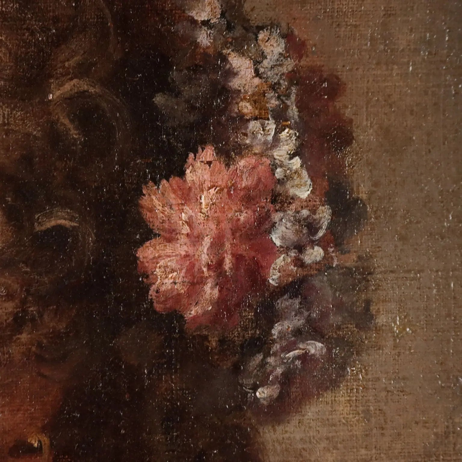 Antique Painting Female Portrait in the Style of Jakob Ferdinand Voet - In the style of Jakob Ferdinand Voet | Art | Antique Painting