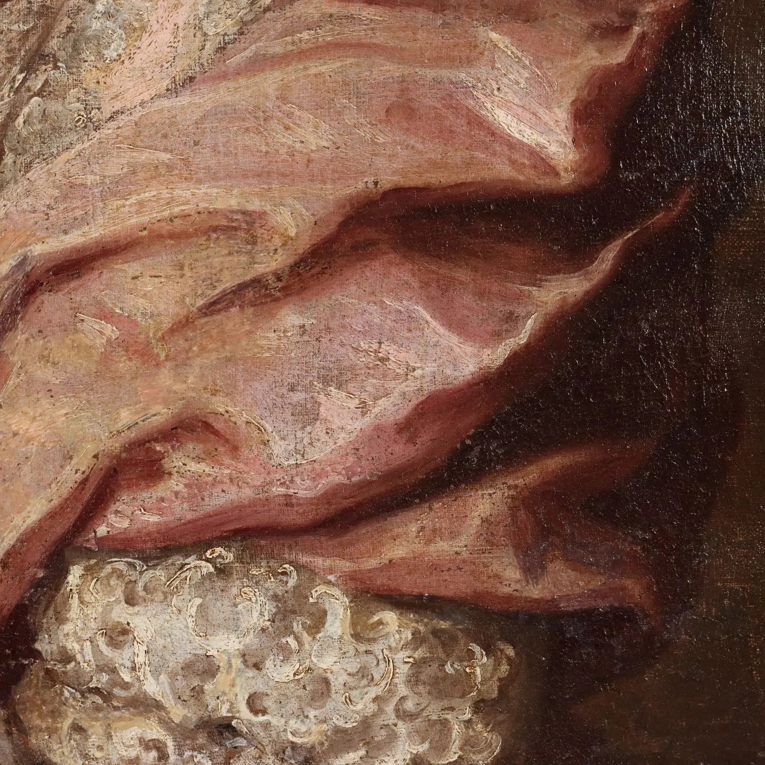 Antique Painting Female Portrait in the Style of Jakob Ferdinand Voet - In the style of Jakob Ferdinand Voet | Art | Antique Painting