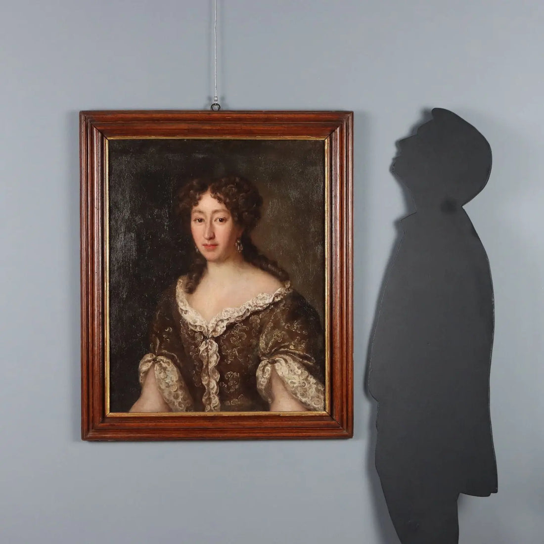 Antique Painting Female Portrait In the Style of Jakob Ferdinand Voet - In the Style of Jakob Ferdinand Voet | Art | Antique Painting