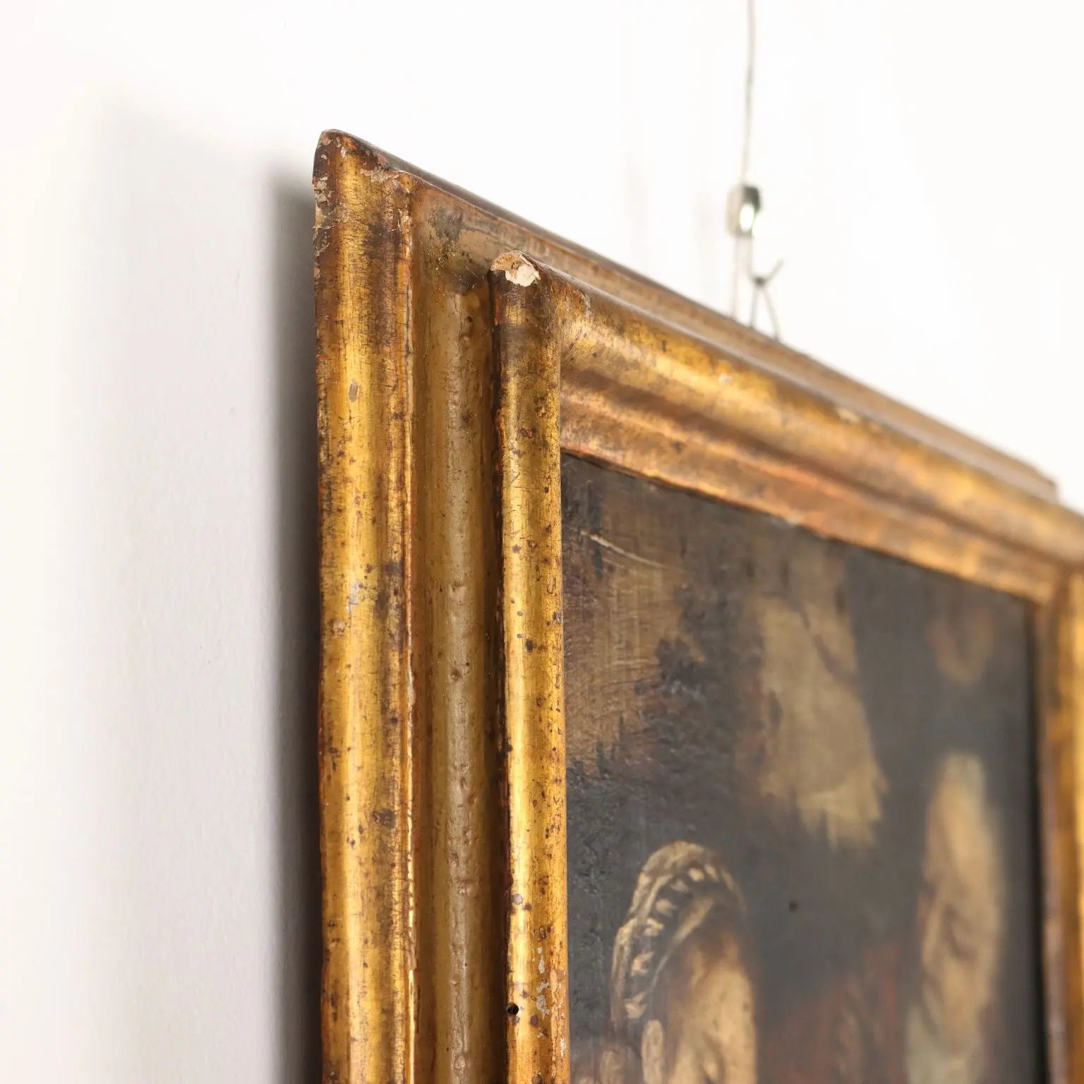 The Holy Family Antique Painting Oil on Panel XVI-XVII Century | Art | Antique Painting