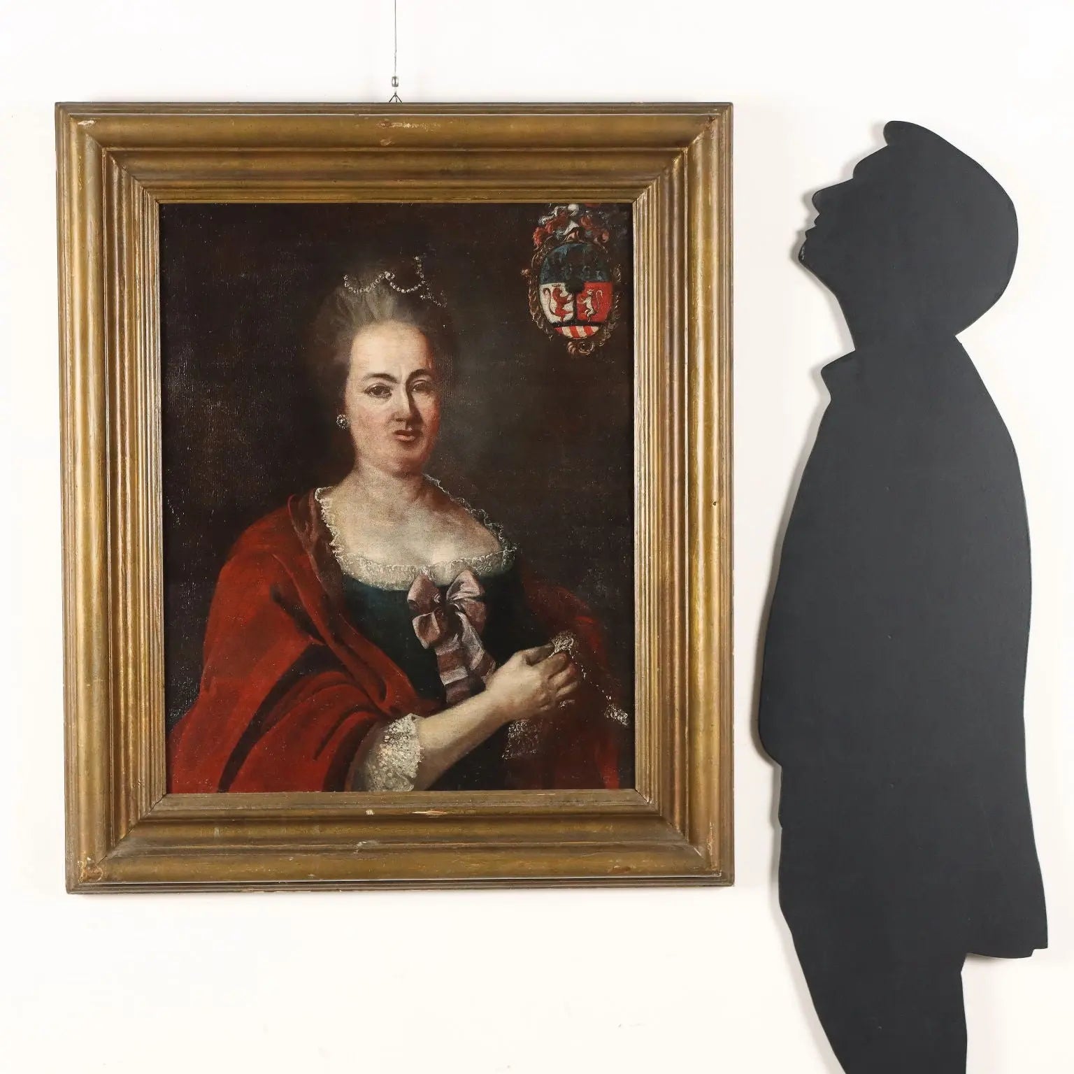 Portrait of a Noblewoman Antique Painting Oil on Canvas XVIII Century | Art | Antique Painting
