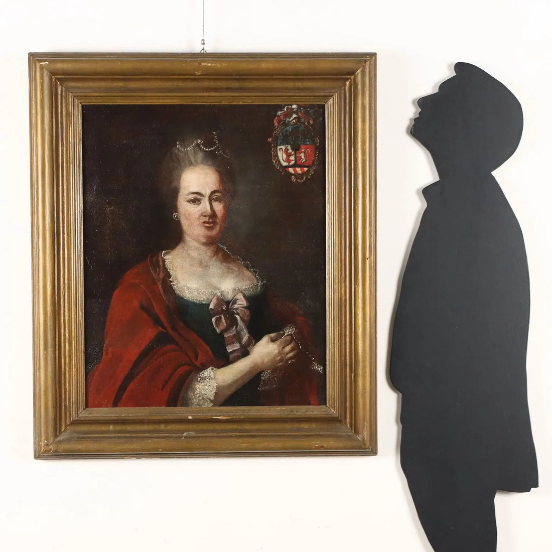 Portrait of a Noblewoman Antique Painting Oil on Canvas XVIII Century | Art | Antique Painting