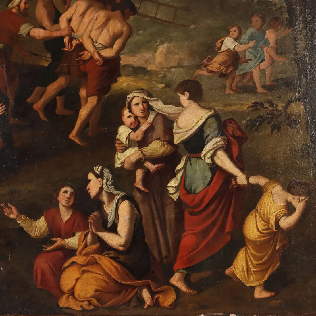 Antique Painting Copy from Pierre Mignard Jesus on the Road to Calvary - Jesus on the Road to Calvary | Art | Antique Painting