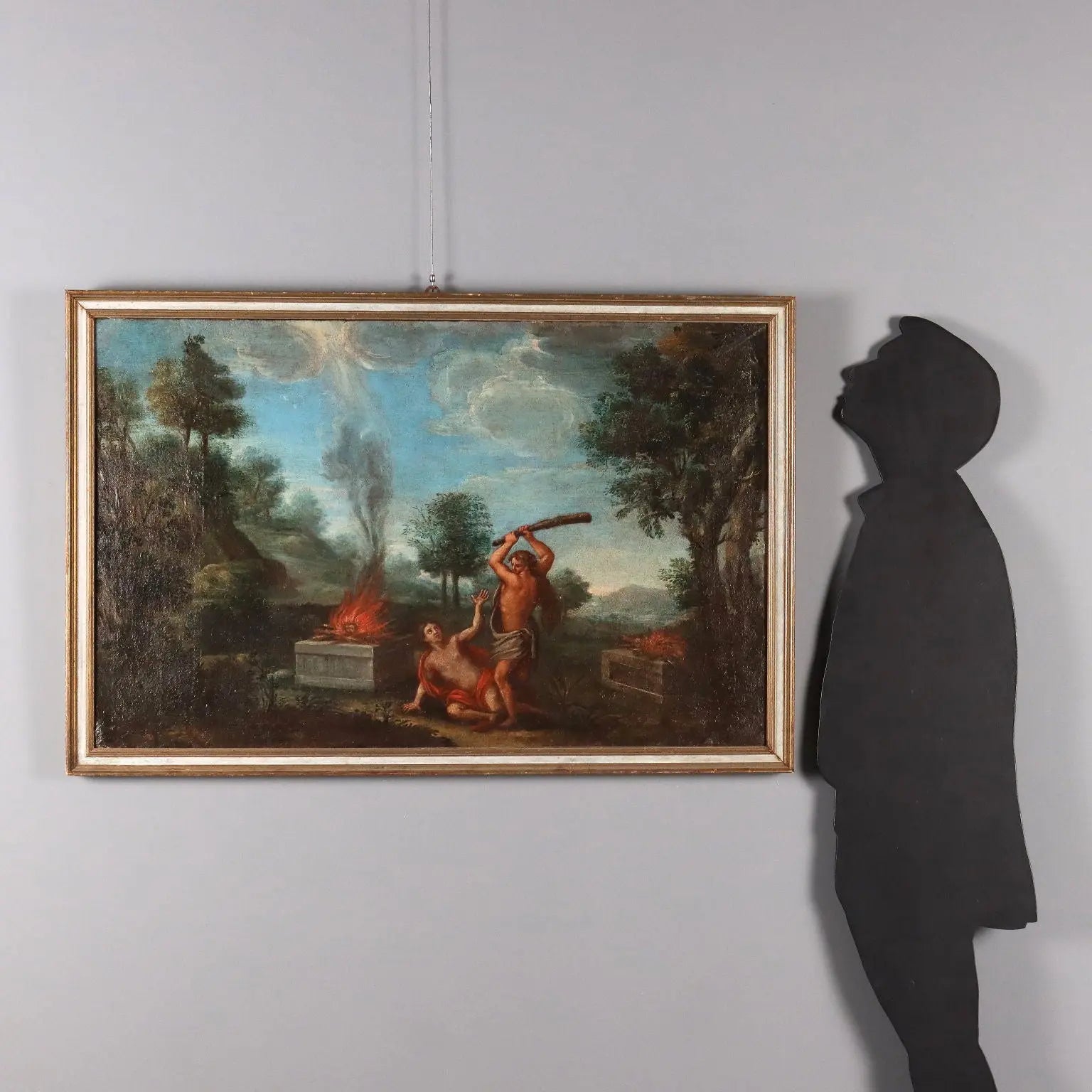 Cain and Abel Antique Painting Northern Europe XVII-XVIII Century | Art | Antique Painting