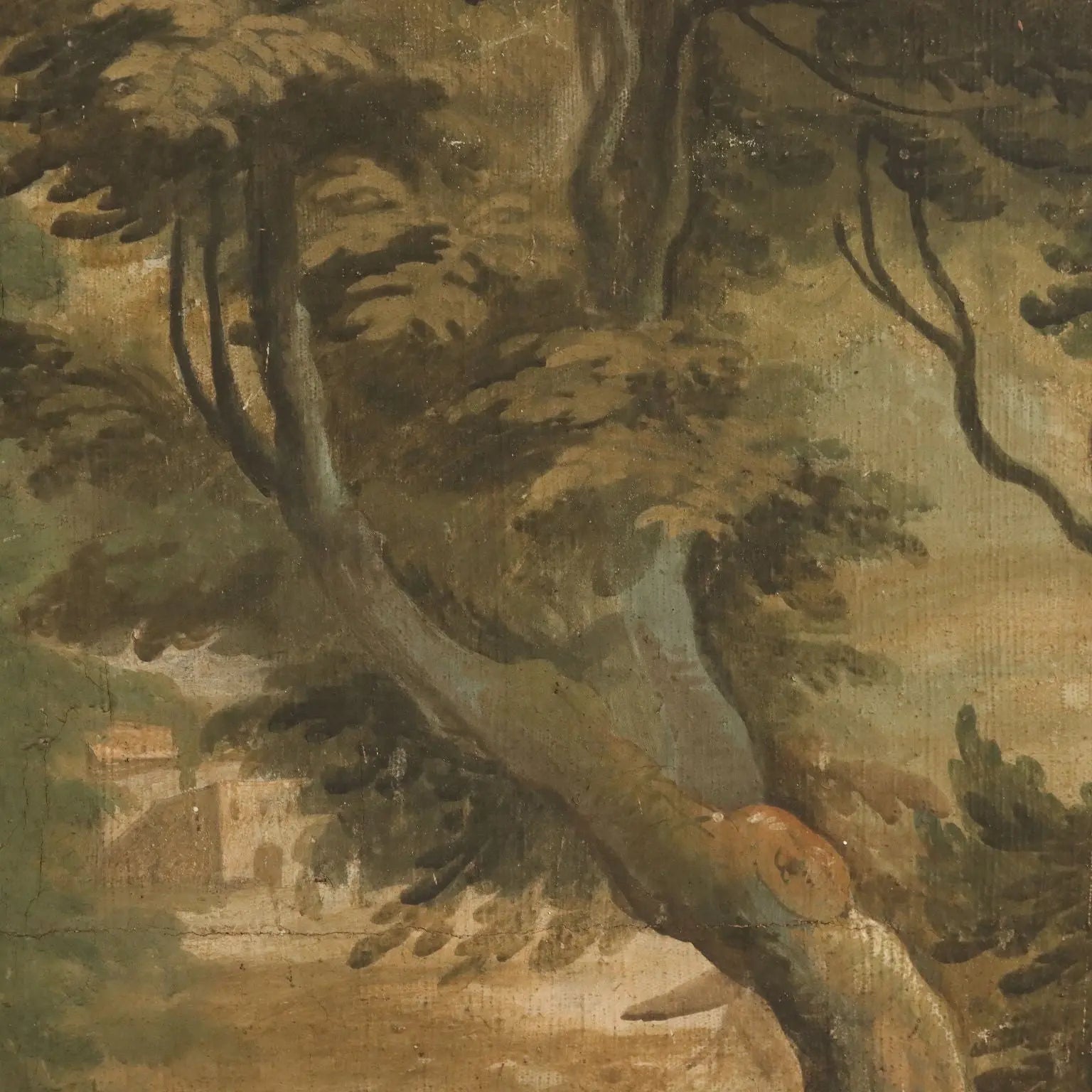 Apollo and Daphne Antique Painting Oil on Canvas XVIII Century | Art | Antique Painting