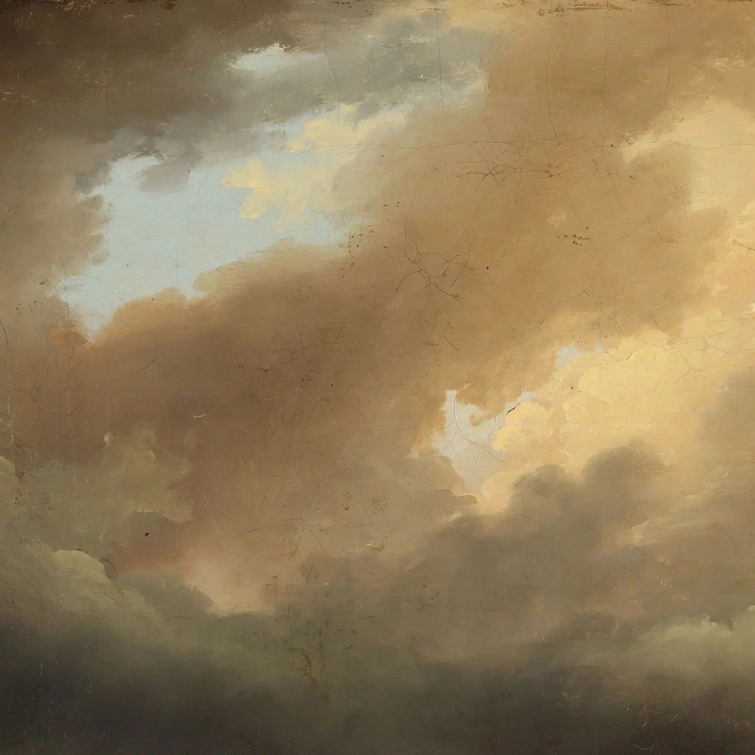 Antique Painting The Shipwreck Oil on Canvas Italy XIX Century | Art | Antique Painting