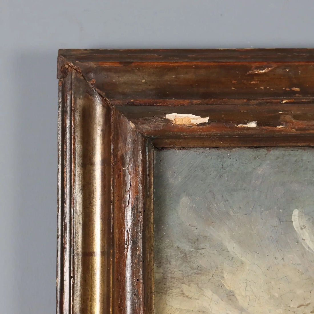 Antique Painting Landscape with Buildings Oil on Canvas XVIII Century | Art | Antique Painting