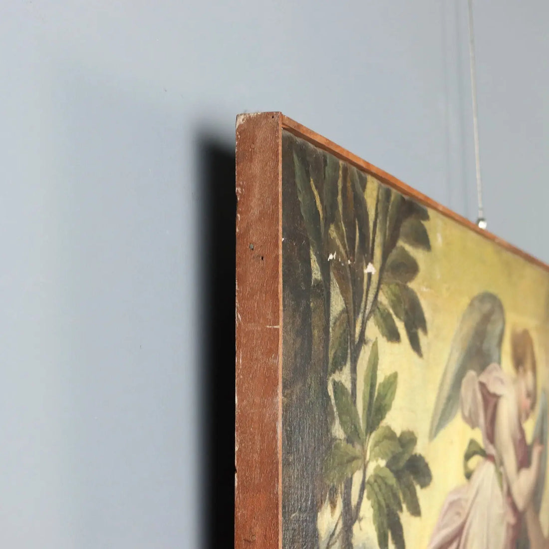 Antique Painting Saint Joachim and the Angel Oil on Canvas XVI Century | Art | Antique Painting