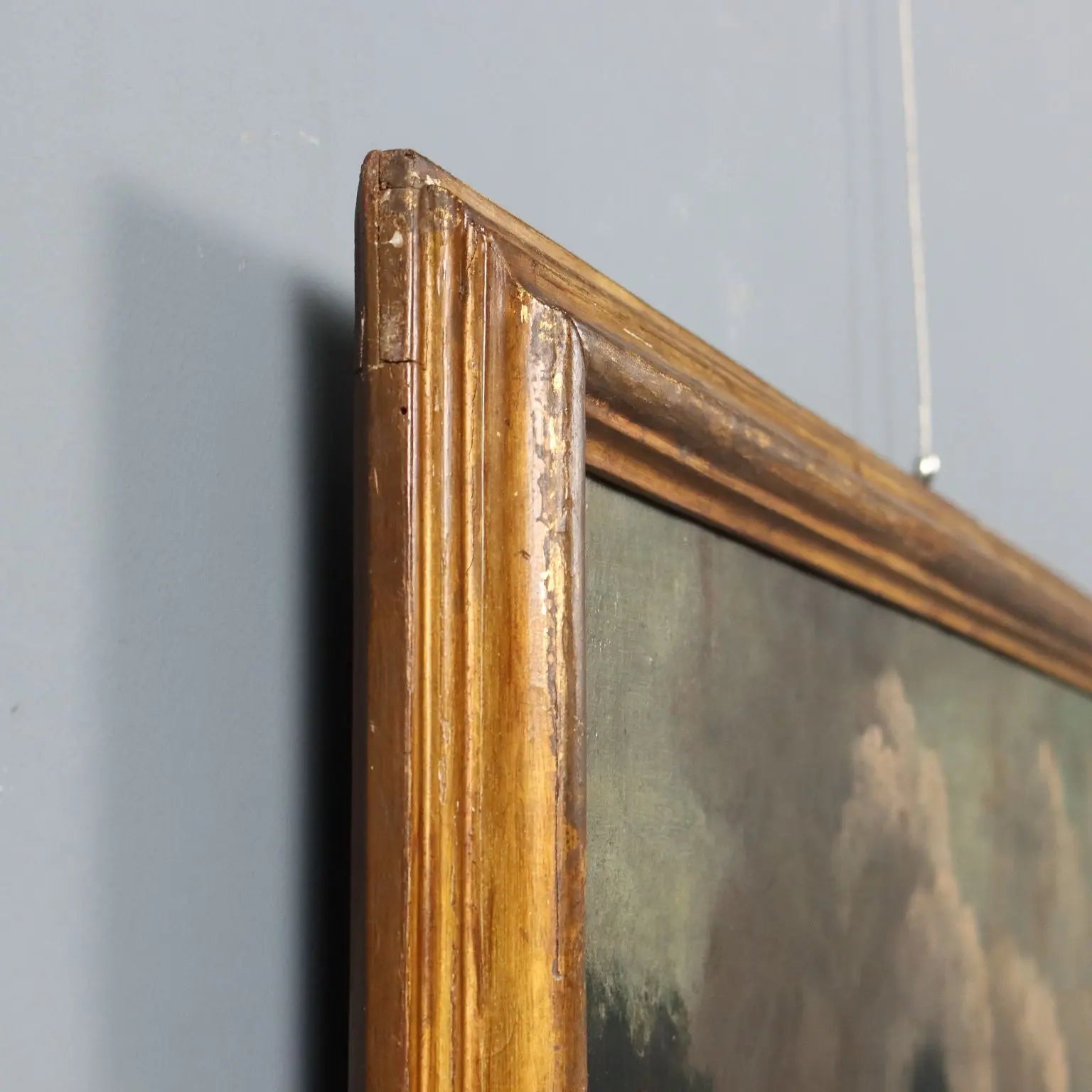 Antique Painting Landscape and Figures Oil on Canvas XVIII Century | Art | Antique Painting