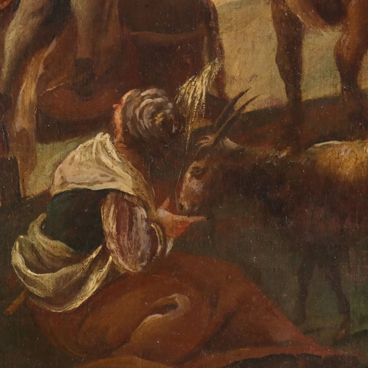 Antique Painting Landscape with Shepherds XVIII Century | Art | Antique Painting